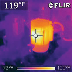 FLIR I7熱圖