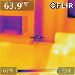 FLIR I7熱圖