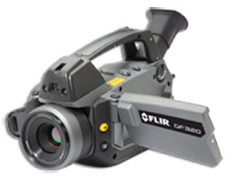 FLIR GF304熱像儀設(shè)備，用于氣體檢漏和維護(hù)檢查